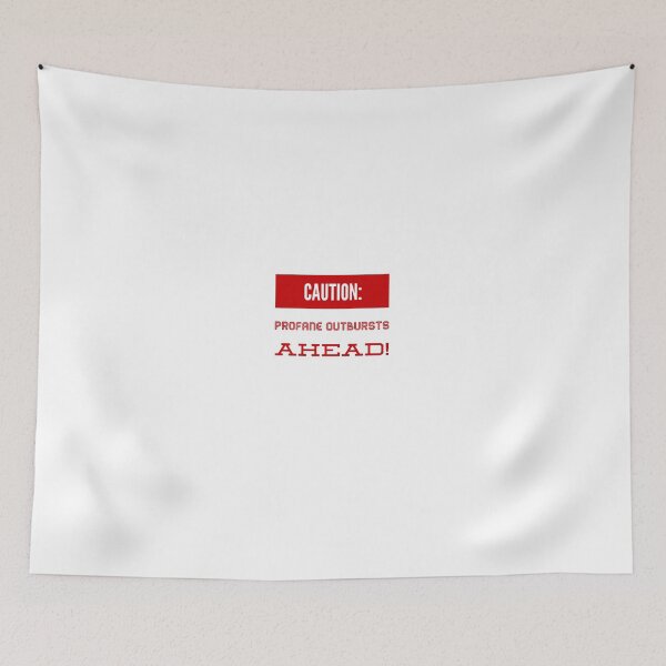 Item preview, Caution:  Profane Outbursts Ahead! designed and sold by OfferHeat.