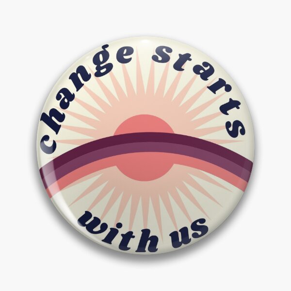 Item preview, Change Starts With Us designed and sold by The Sunflower Project.