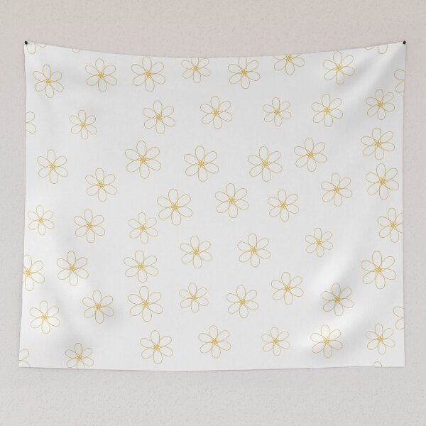 Item preview, Simple white yellow flowers. designed and sold by Sihamedtaha.