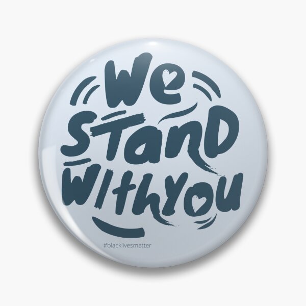 Item preview, We Stand With You Pin designed and sold by The Sunflower Project.