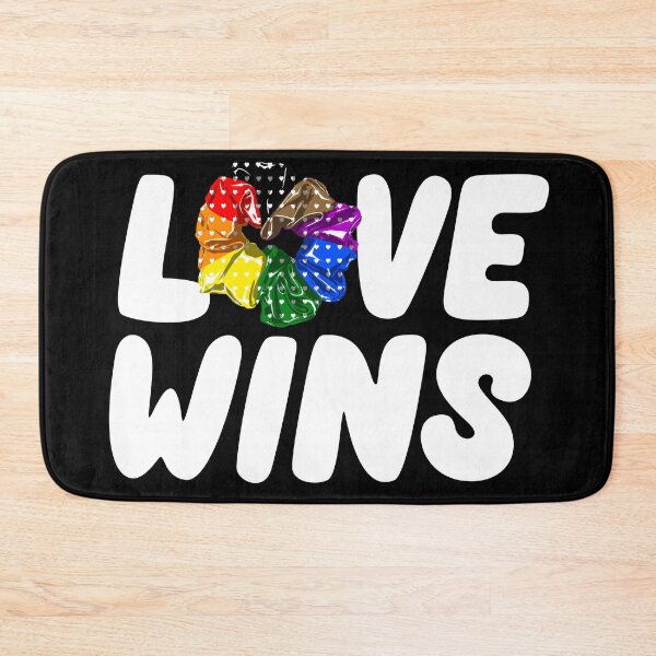 Item preview, Love wins PRIDE scrunchie. Philly Pride Flag designed and sold by enriquepma.