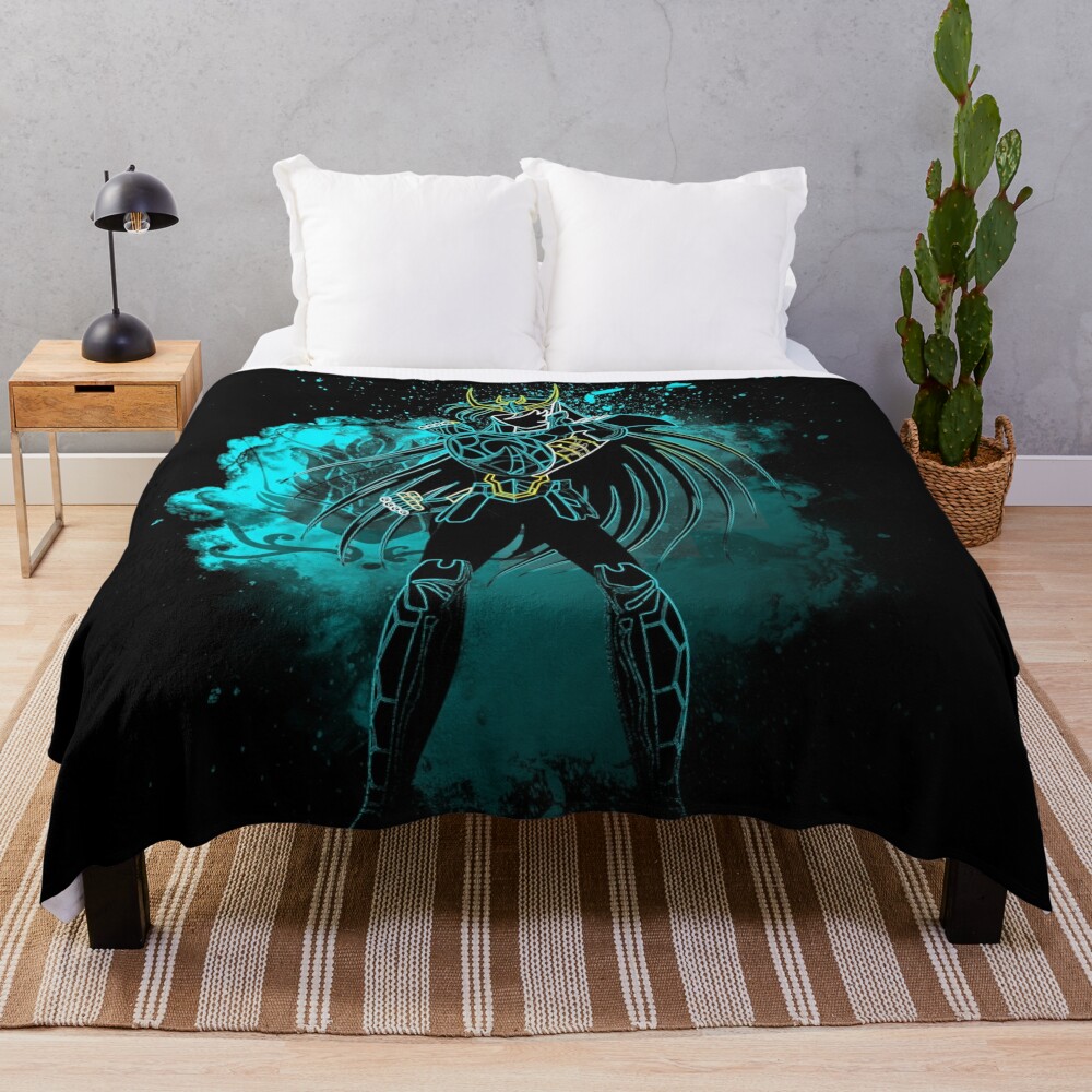 Soul of the Dragon Throw Blanket