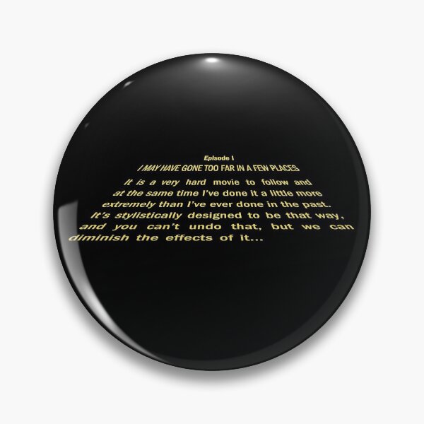 Item preview, Episode I George Lucas Quote Crawl designed and sold by DBWDesigns101.