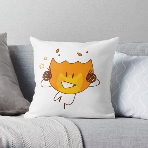 firey Throw Pillow