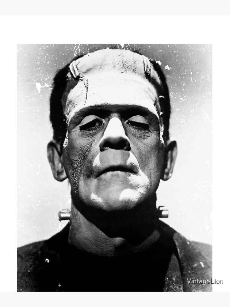 Classic Halloween Monster Horror Movie Frankenstein Monster Vintage