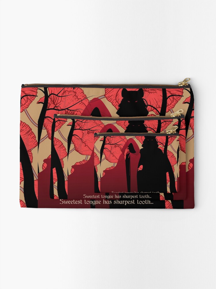 Alternate view of Little Red Riding Hood Zipper Pouch