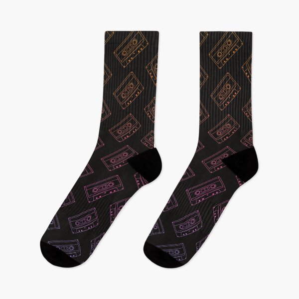 Item preview, Dark Synth Wave Cassette Pattern 2 designed and sold by animinimal.