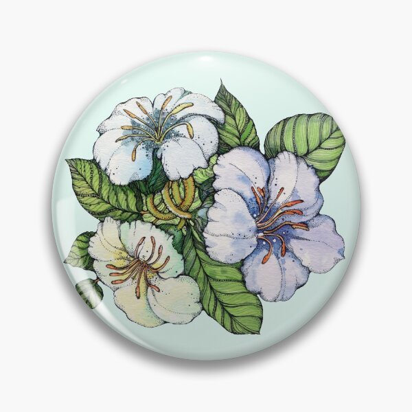Item preview, spring flowers pattern  designed and sold by MandalaFlowerArt.
