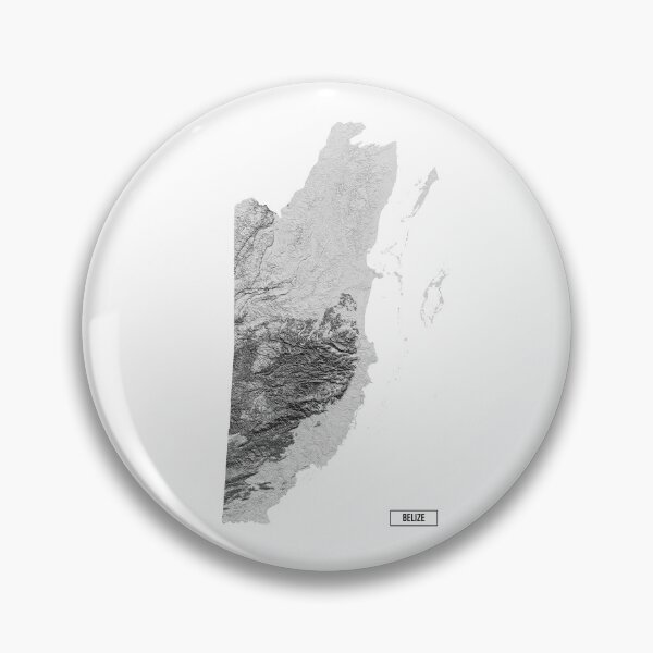 Item preview, Relief Map of Belize designed and sold by ThinkAboutMaps.