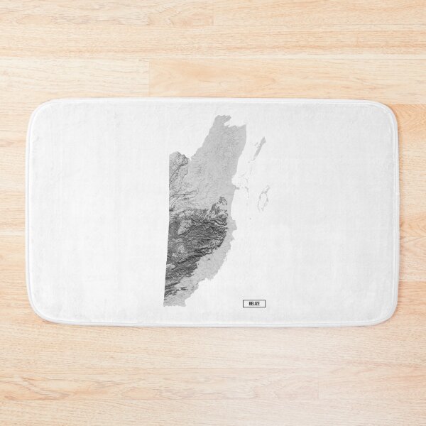 Item preview, Relief Map of Belize designed and sold by ThinkAboutMaps.