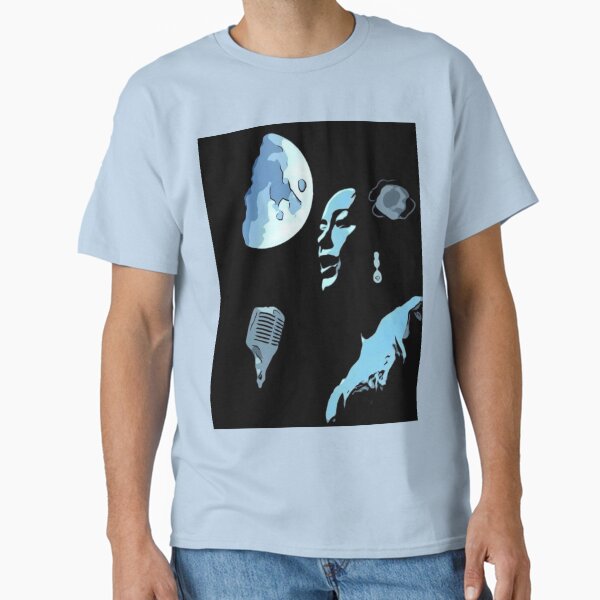 Item preview, Billie Holiday under the blue moon designed and sold by VoniBlue.