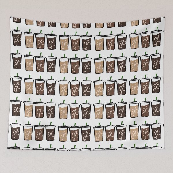 Item preview, Iced Coffee Doodle designed and sold by finnxwing.