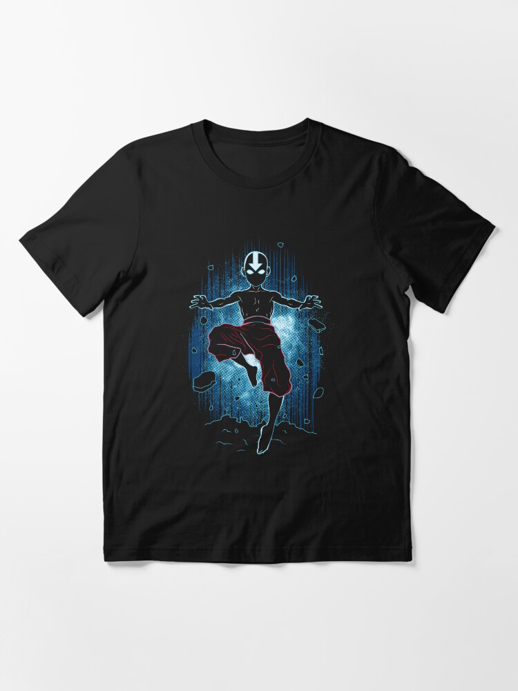 Thumbnail 2 of 7, Essential T-Shirt, Shadow of the Airbender designed and sold by Donnie Art.