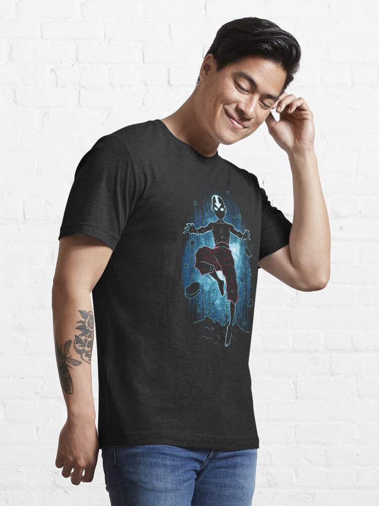 Thumbnail 3 of 7, Essential T-Shirt, Shadow of the Airbender designed and sold by Donnie Art.