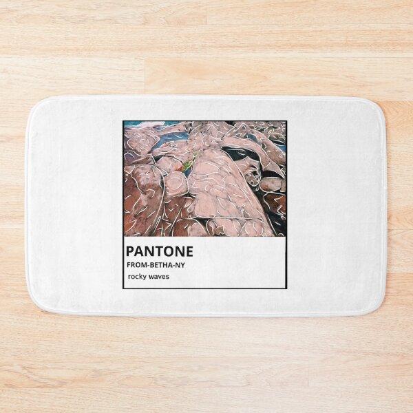 Item preview, rocky waves pantone designed and sold by -frombethany.