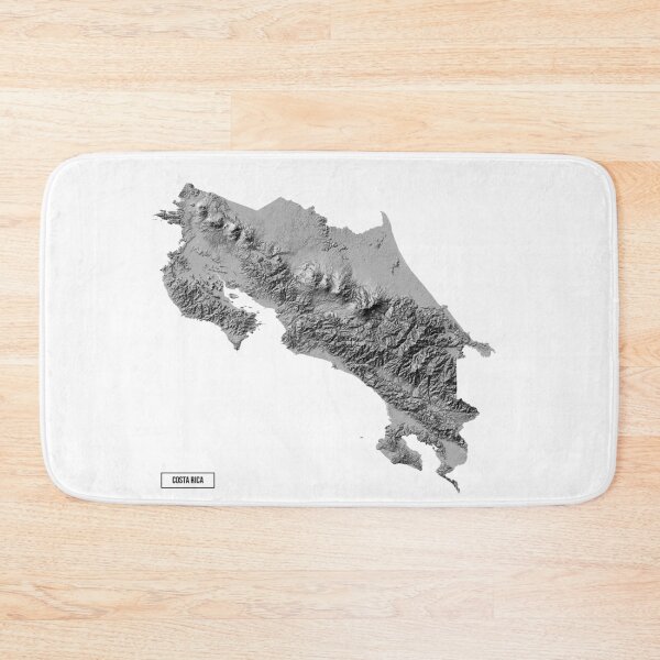Item preview, Relief Map of Costa Rica designed and sold by ThinkAboutMaps.