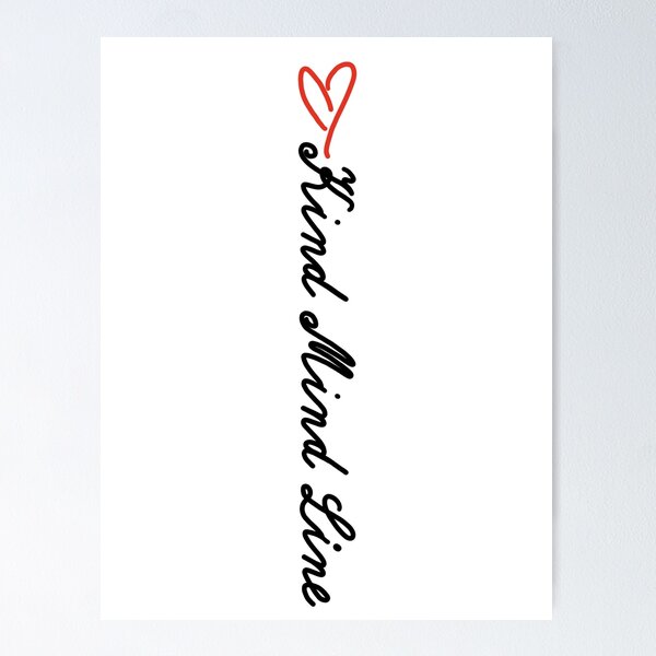 Item preview, Kind Mind Line designed and sold by Wileys-Wear.