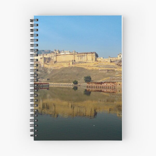 Item preview, Beautiful Amber Fort reflected in Maotha Lake designed and sold by cuisinecat2.