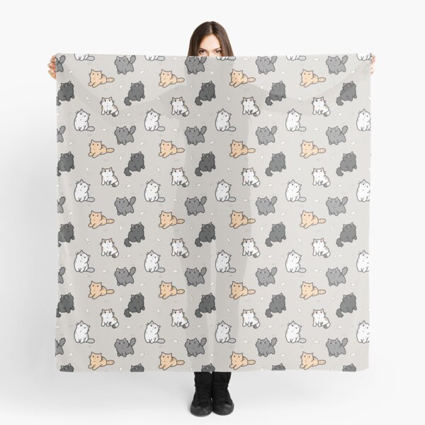 Aperçu de l'œuvre Motif chatons et poissons créée et vendue par sivelobanova.