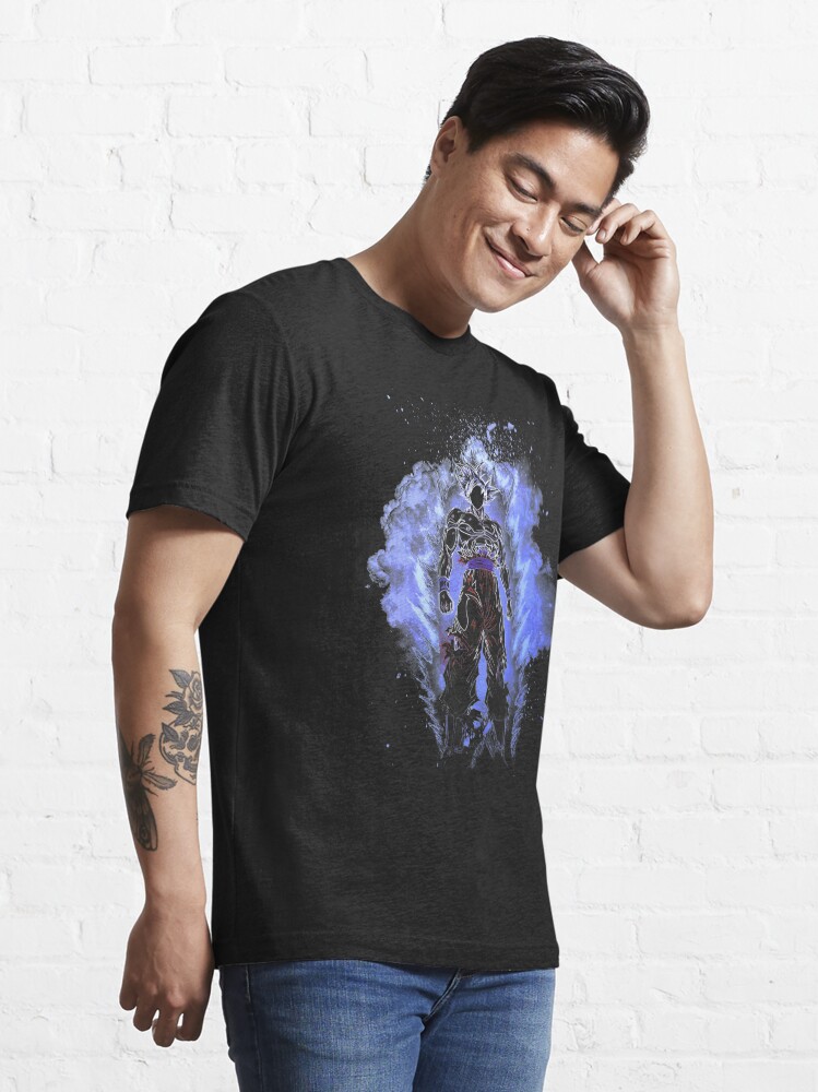 Thumbnail 3 of 7, Essential T-Shirt, Soul of the Ultra Instinct designed and sold by Donnie Art.