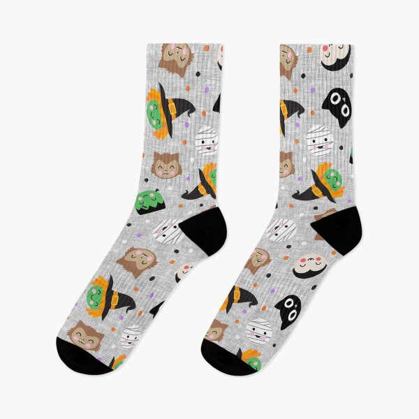 Item preview, Halloween Gang - Gray designed and sold by littlearrow.