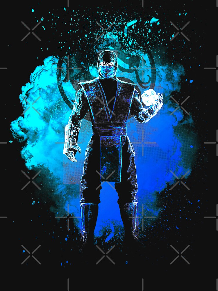 Thumbnail 7 of 7, Essential T-Shirt, Soul of the Ice Ninja designed and sold by Donnie Art.
