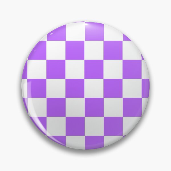 Item preview, classic light purple checkered print  designed and sold by justformyself.
