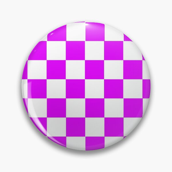 Item preview, classic pink / purple checkered print  designed and sold by justformyself.