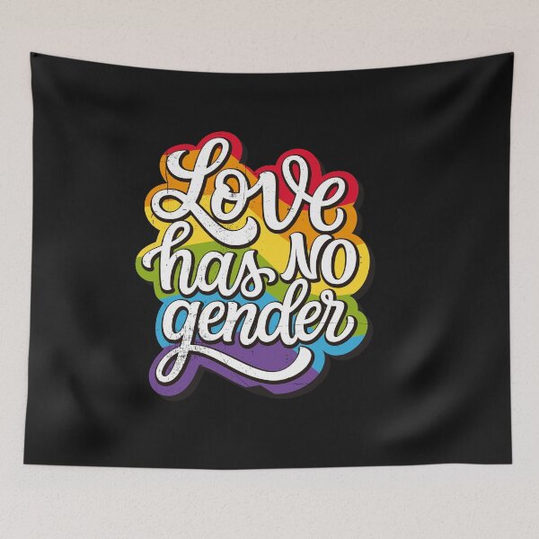 Item preview, Gay Pride Love has no gender LGTB T-shirt designed and sold by Músico Ilustre.