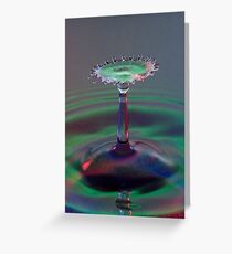 Red, green & blue. Greeting Card