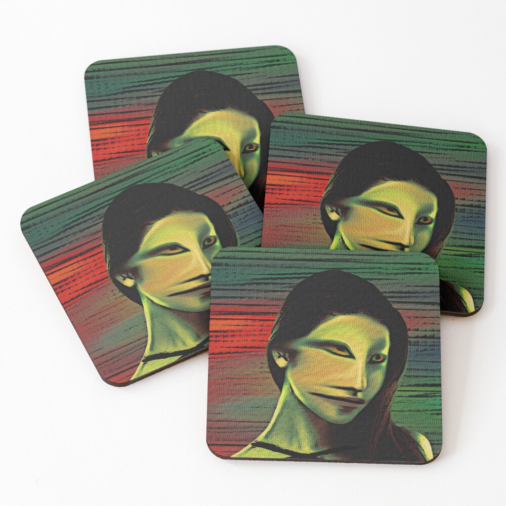 Item preview, Coasters (Set of 4) designed and sold by ghostriver.