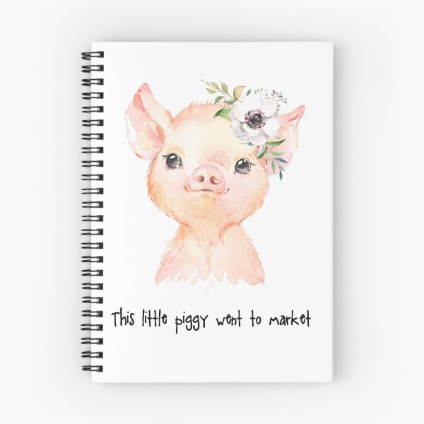 Item preview, This little piggy went to market designed and sold by Wildflower Loft.