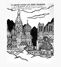 Cathedrals as Landscape Photographic Print