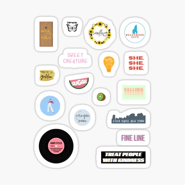 FINE LINE Sticker Pack