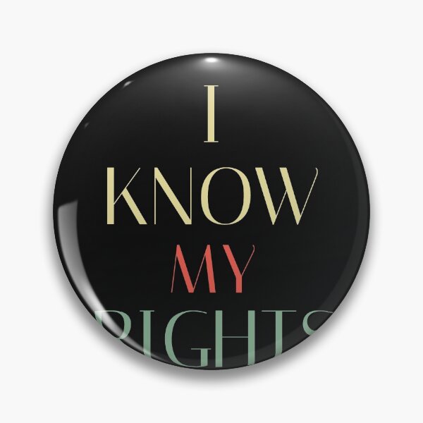 Item preview, I Know My Rights  designed and sold by walidsam07.