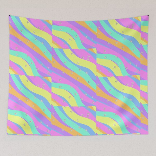 Item preview, Cute Pastel Star Pattern designed and sold by amazart08.