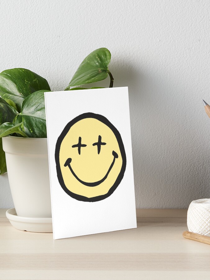 Nanco Smiley Face Plush Emoji Sunglass Teeth 6 inch Yellow