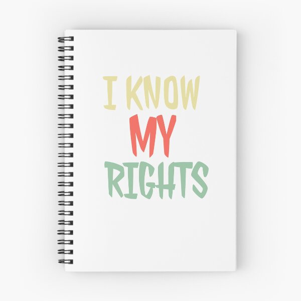 Item preview, I Know My Rights Colin Kaepernick designed and sold by walidsam07.