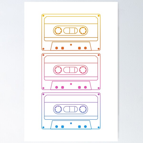 Item preview, Cassette Synth Wave 2 designed and sold by animinimal.