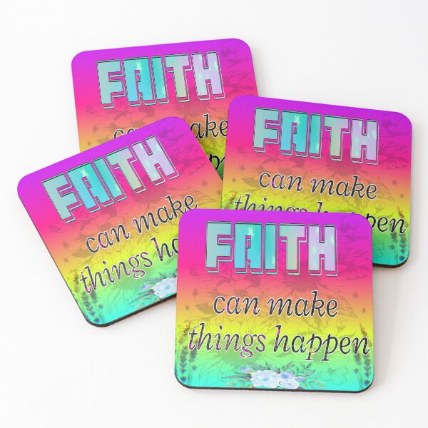 Item preview, Faith can make things happen.  designed and sold by CAISHEM DESIGNS.