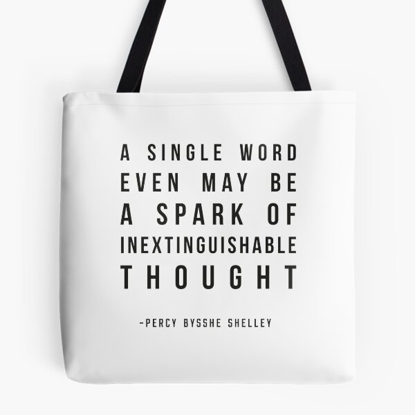 Item preview, Inextinguishable Thought, Shelley Quote designed and sold by shminoa.