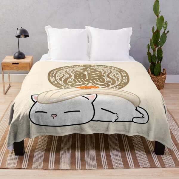 Item preview, Chubby Cat Ika Sushi designed and sold by Takeda-art.