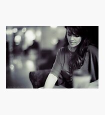 Amanda Tapping vs. Leica - Deep in Thought Photographic Print