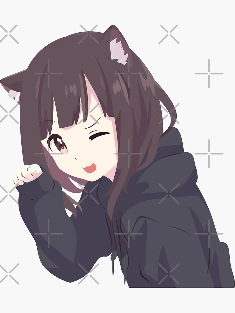 Menhera-Chan Sticker for Sale by M1J1