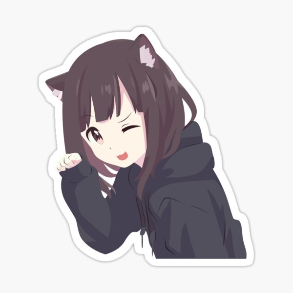 menhera chan kawaii surprise | Sticker