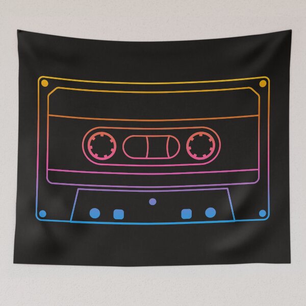 Item preview, Dark Synth Wave Cassette 2 designed and sold by animinimal.