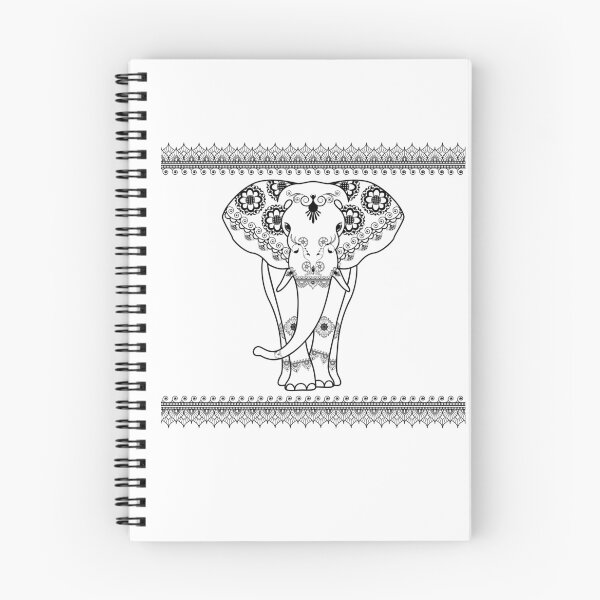 Item preview, Boho Elephant 1 designed and sold by TheWhiteRhyno.