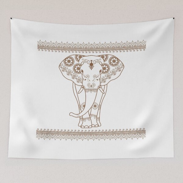 Item preview,  Boho Elephant 2 designed and sold by TheWhiteRhyno.