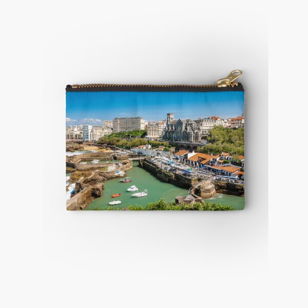 Item preview, Biarritz harbor and church designed and sold by Gaël FONTAINE.