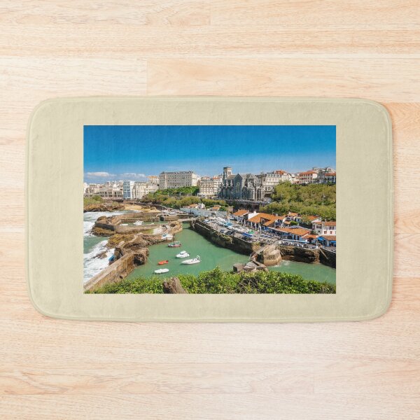 Item preview, Biarritz harbor and church designed and sold by Gaël FONTAINE.